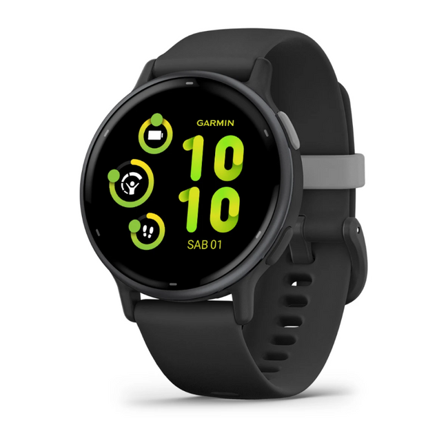 Garmin 010-02862-10 Vivo Active 5 Black Slate Smartwatch