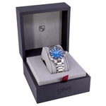 Oris 01 400 7769 4135 07 8 22 09PEB Aquis Blaues Zifferblatt Uhr