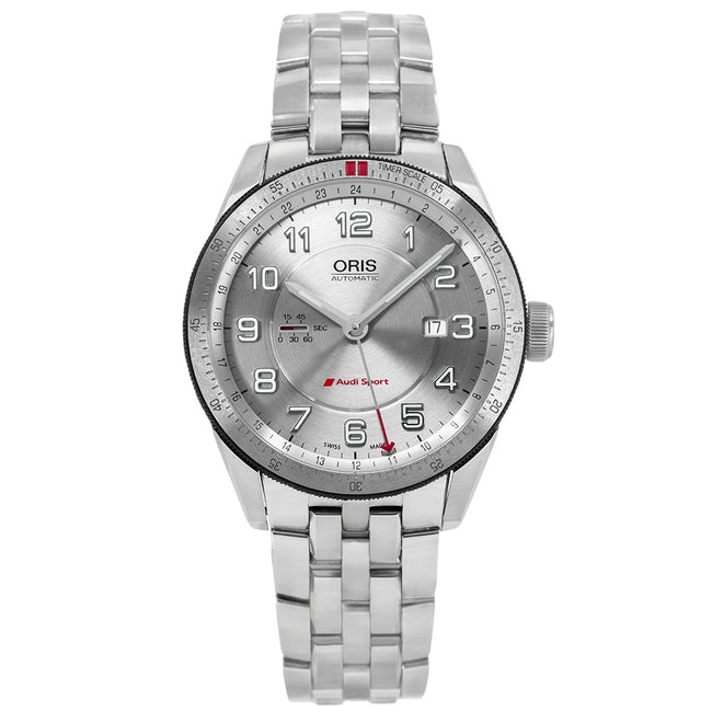 Oris Men's 01 747 7701 4461-07 8 22 85 Audi Sport 44mm GMT