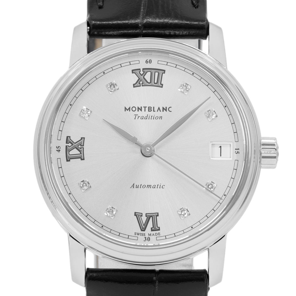 128689-Montblanc Women's 128689 Tradition Auto Date 32 mm