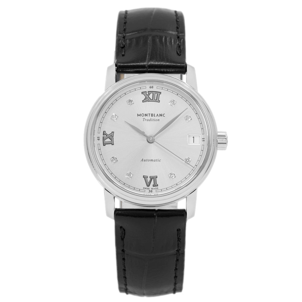 128689-Montblanc Women's 128689 Tradition Auto Date 32 mm