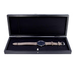 Nomos Glasutte Herrenuhr 133 Tangente mit nachtblauem Zifferblatt