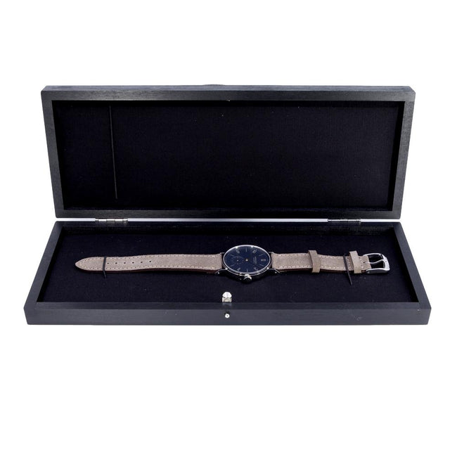 Nomos Glasutte Herrenuhr 133 Tangente mit nachtblauem Zifferblatt