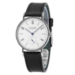 Nomos Glashütte Herrenuhr 139 Tangente kleine Sekunde