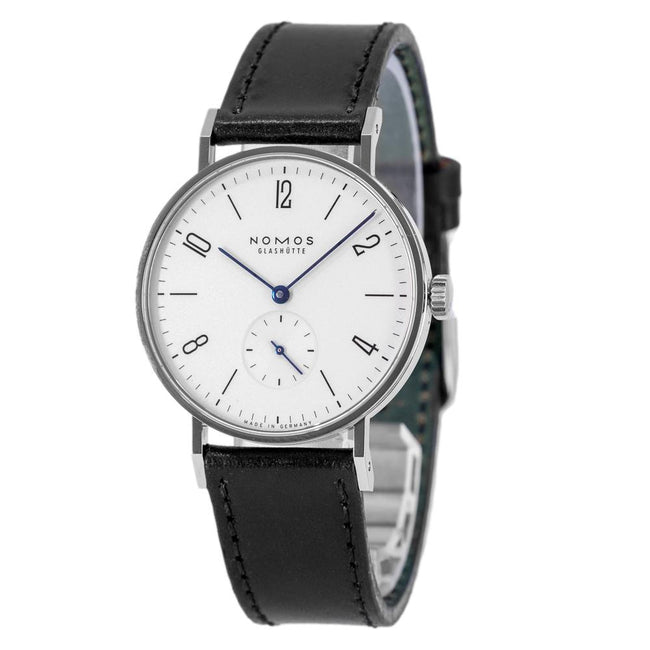 Nomos Glashütte Herrenuhr 139 Tangente kleine Sekunde