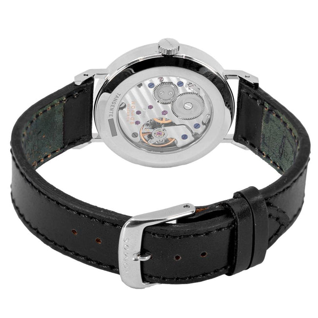 Nomos Glashütte Herrenuhr 139 Tangente kleine Sekunde