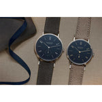 Nomos Glashutte 167 Tangente 38 Midnight Blue Watch