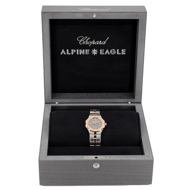 Chopard Ladies 298617-6001 Alpine Eagle 33mm Rose Gold Watch