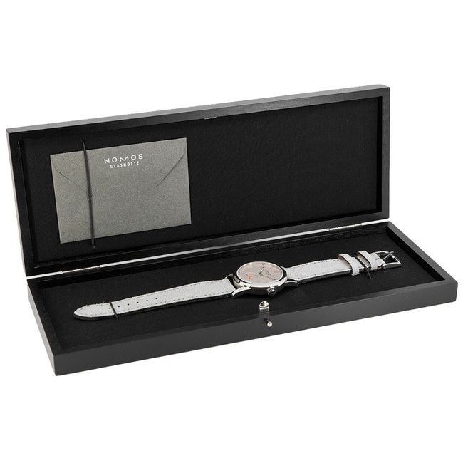 Nomos Glashutte Damen 709 Campus weißes Zifferblatt Uhr