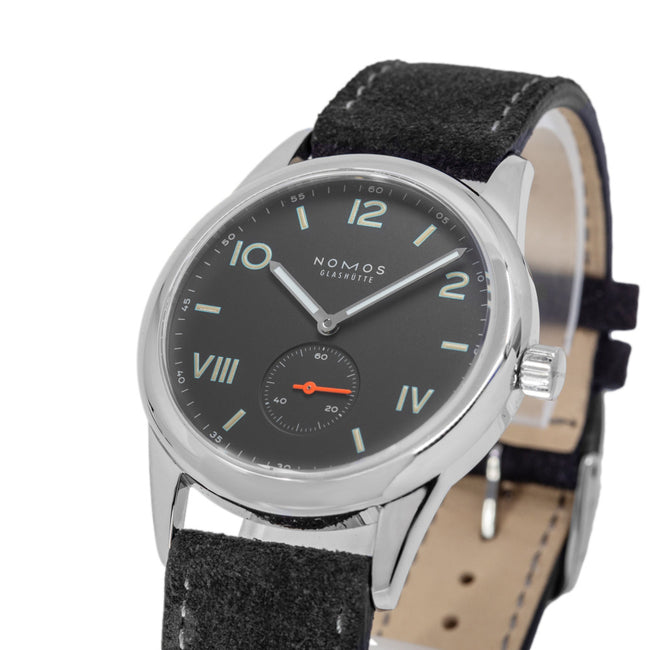 Nomos Glashutte 736 Club 38 Campus Night Manual Winding