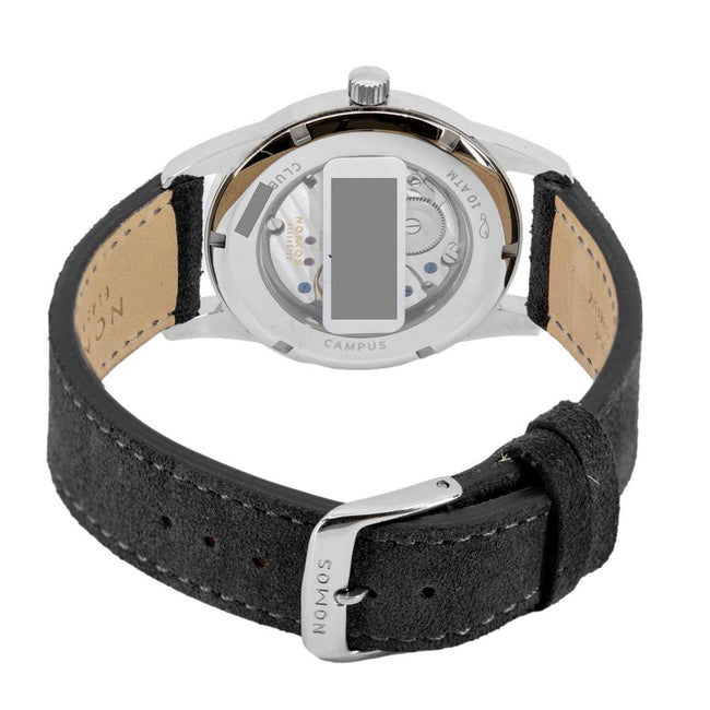 Nomos Glashütte 737 Campus Club Weißes Zifferblatt Uhr