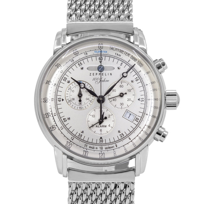 Zeppelin Men's 7680M-1 100 Years Zeppelin 42mm Quartz Chrono