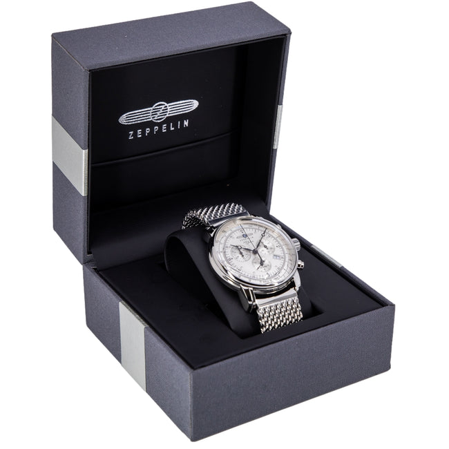 Zeppelin Men's 7680M-1 100 Years Zeppelin 42mm Quartz Chrono