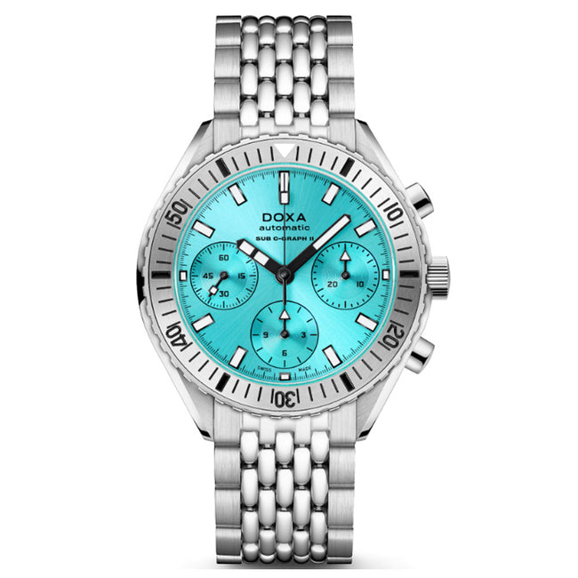 Doxa Men's 797.10.241.10 Sub 200 C-Graph II Aquamarine Auto