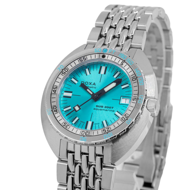 Doxa Men's 804.10.241S.10 Sub 200T Aquamarine Auto