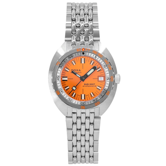 Doxa 804.10.351S.10 SUB 200T Professional Orange Dial Auto
