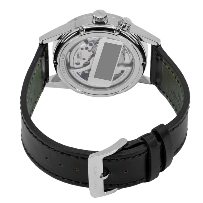 Nomos Glashutte 805 Zürich Weißes Zifferblatt Uhr