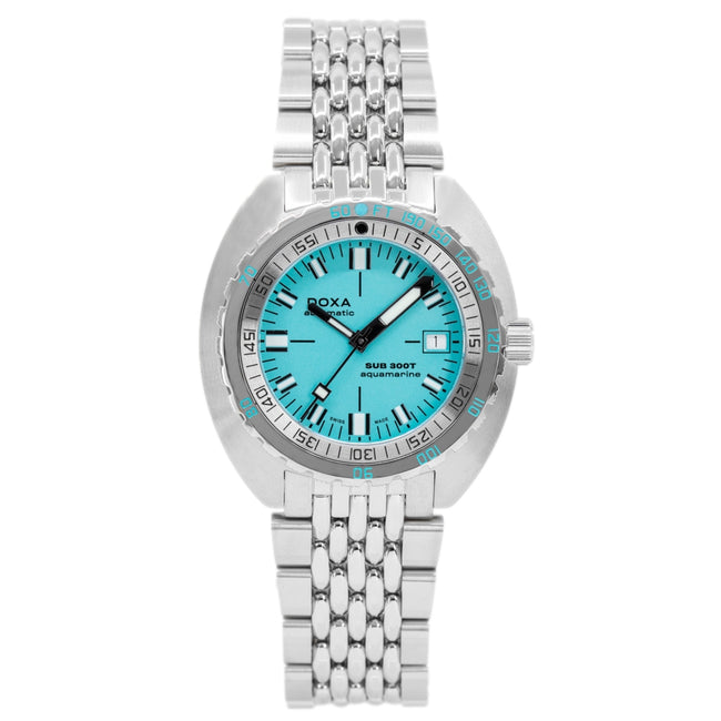 Doxa Men's 840.10.241.10 Sub 300T Aquamarine Auto