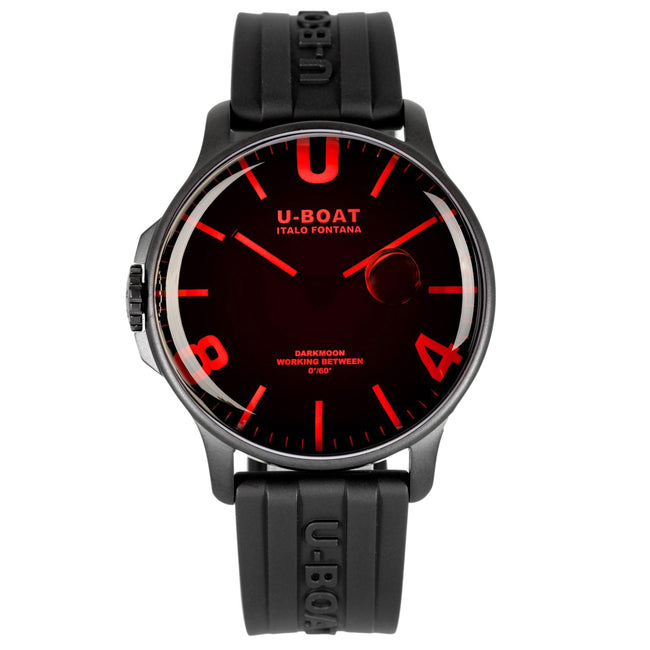 U-boat Men's 8466/C Darkmoon Red Dial Quartz