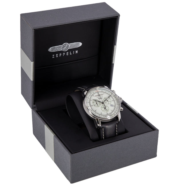 Zeppelin Men's 8680-3 100 Years Zeppelin Quartz Chronograph