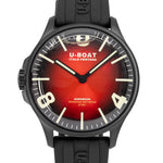 U-Boat Men's 8697/B Darkmoon Red IPB Soleil Quartz