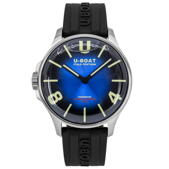 U-Boat Men's 8704/D Darkmoon 44MM Blue SS SOLEIL