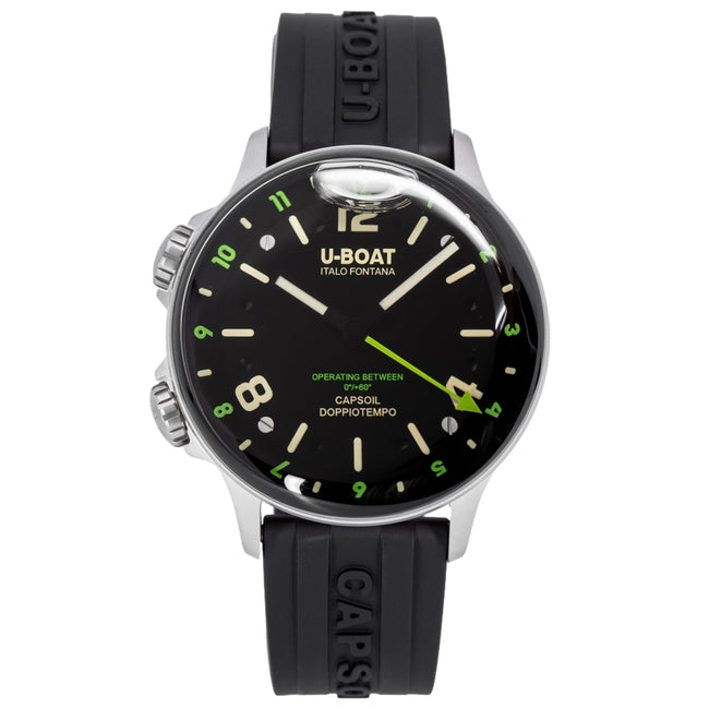 U-Boat Men's 8838/B Capsoil Doppiotempo 45mm DLC