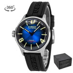 U-Boat Men's 9021/C Darkmoon Blue SS Soleil Quartz