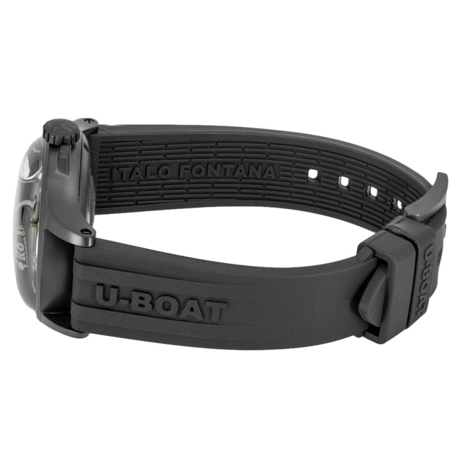 U-Boat Men's 9545 Darkmoon 40 mm Black Curved PVD