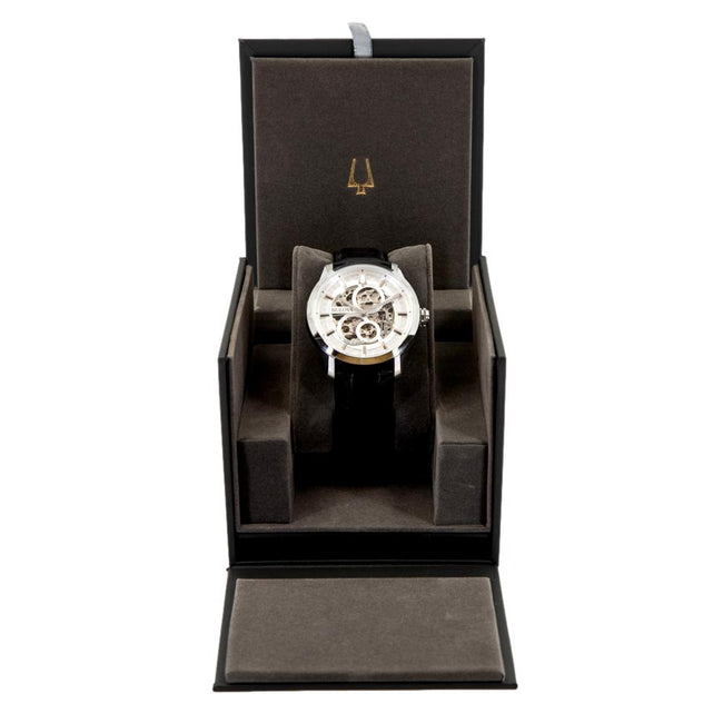 Bulova Men's 96A266 Sutton Skeleton Dial Watch