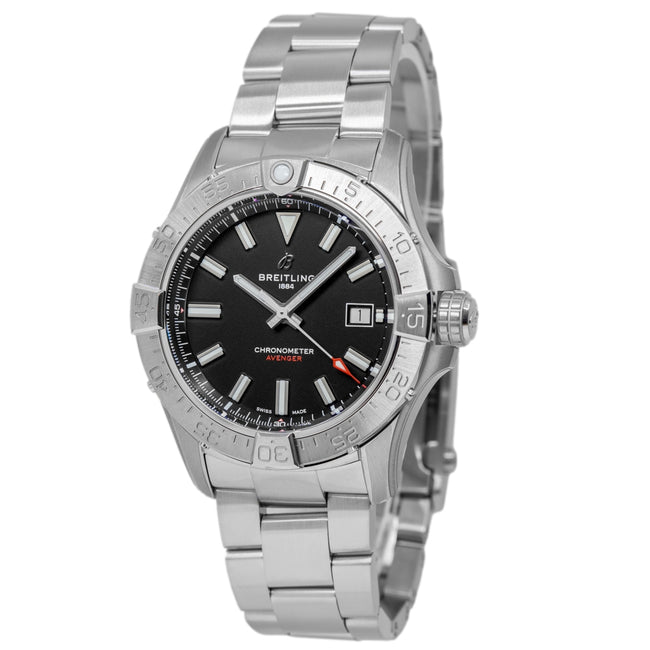 Breitling Men's A17328101B1A1 Avenger 42 Black Dial Auto