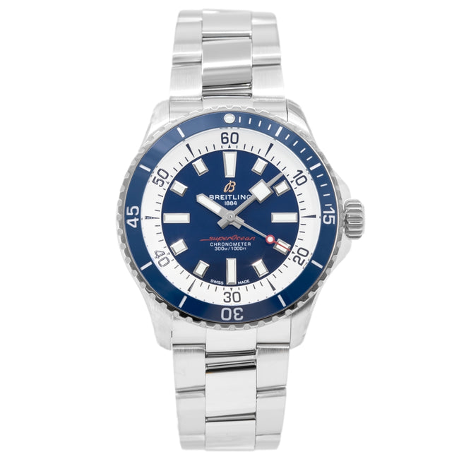 Breitling Men's A17375E71C1A1 SuperOcean Auto