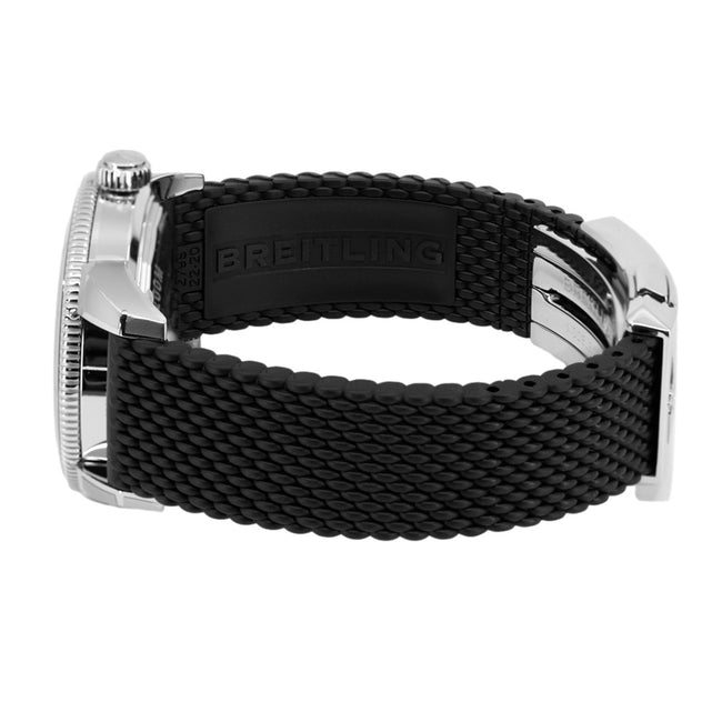 Breitling Men's AB2030121B1S1 Superocean Heritage II Black