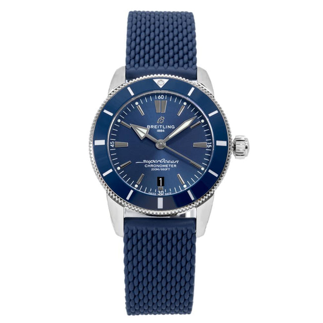 Breitling Men's AB2030161C1S1 Superocean Heritage II Blue