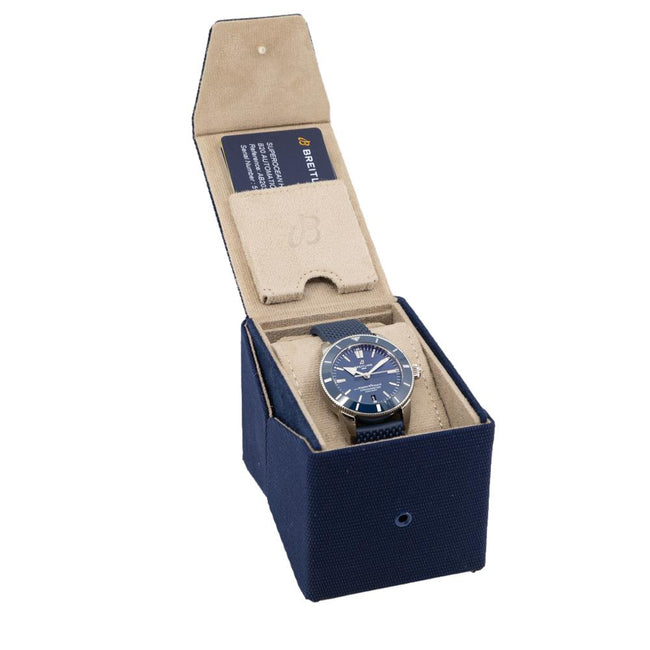 Breitling Men's AB2030161C1S1 Superocean Heritage II Blue
