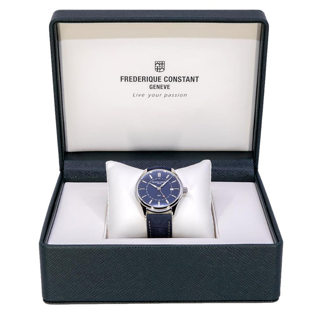 Frederique Constant FC-252NS5B6 Classics Quartz GMT Watch