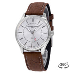 Frederique Constant FC-252SS5B6 Classics Quartz GMT Watch