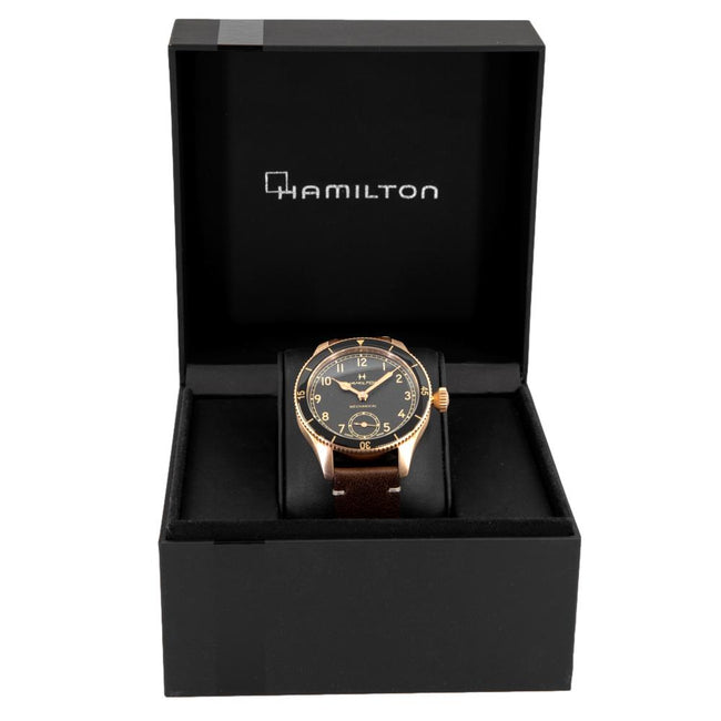Hamilton H76709530 Khaki Aviation Bronze Manual Winding
