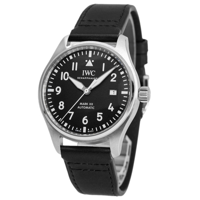 IWC Men's IW328201 Pilot Mark XX 40mm Black Dial Automatic