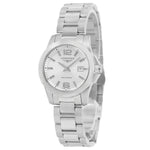 Longines Women's L3.376.4.76.6 Conquest Silver Dial Quartz