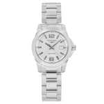 Longines Women's L3.376.4.76.6 Conquest Silver Dial Quartz