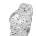 Longines Women's L3.376.4.76.6 Conquest Silver Dial Quartz