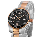 Longines Men's L3.781.3.58.7 Hydroconquest Black Dial Auto
