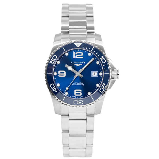 Longines Men's L3.781.4.96.6 HydroConquest 41mm Automatic