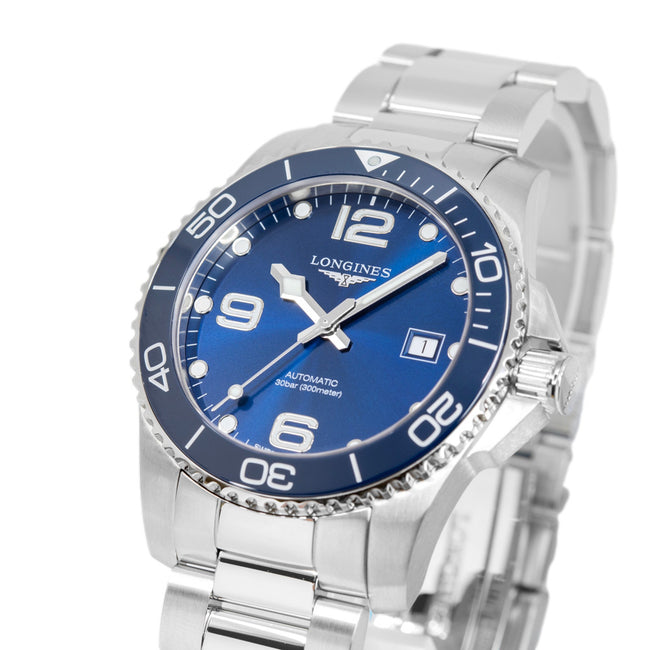 Longines Men's L3.781.4.96.6 HydroConquest 41mm Automatic