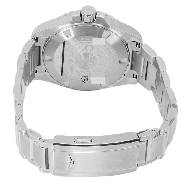 Longines Men's L3.790.4.96.6 Hydroconquest 41mm Auto GMT