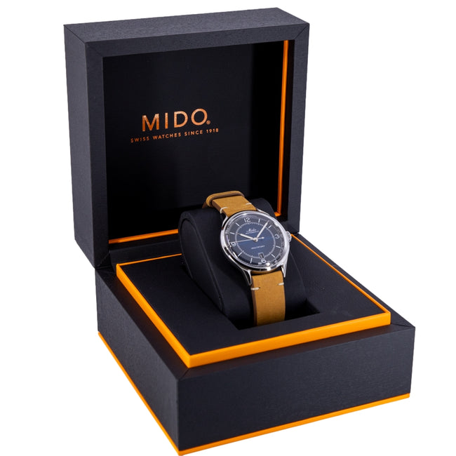 Mido Men's M040.407.16.040.00 Multifort Patrimony 40mm Auto