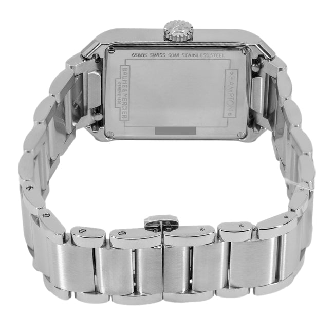 Baume & Mercier Men's M0A10754 Hampton Blue Dial Quartz