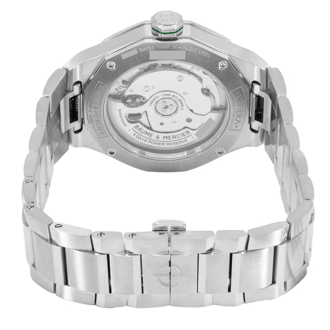 Baume & Mercier Men's 10770 Riviera 39 mm Green Dial Auto