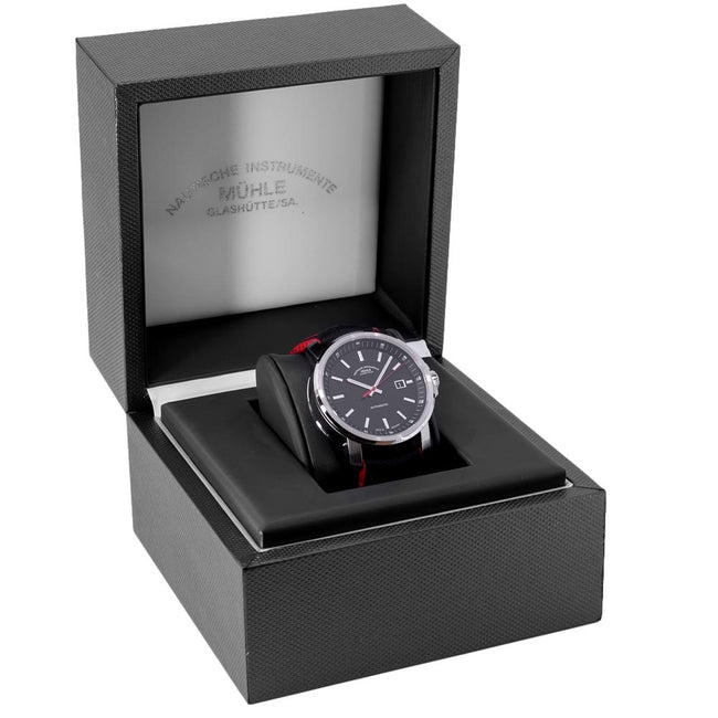 Muhle Glashutte Men's M1-25-33-NB 29er Big Black Dial Auto